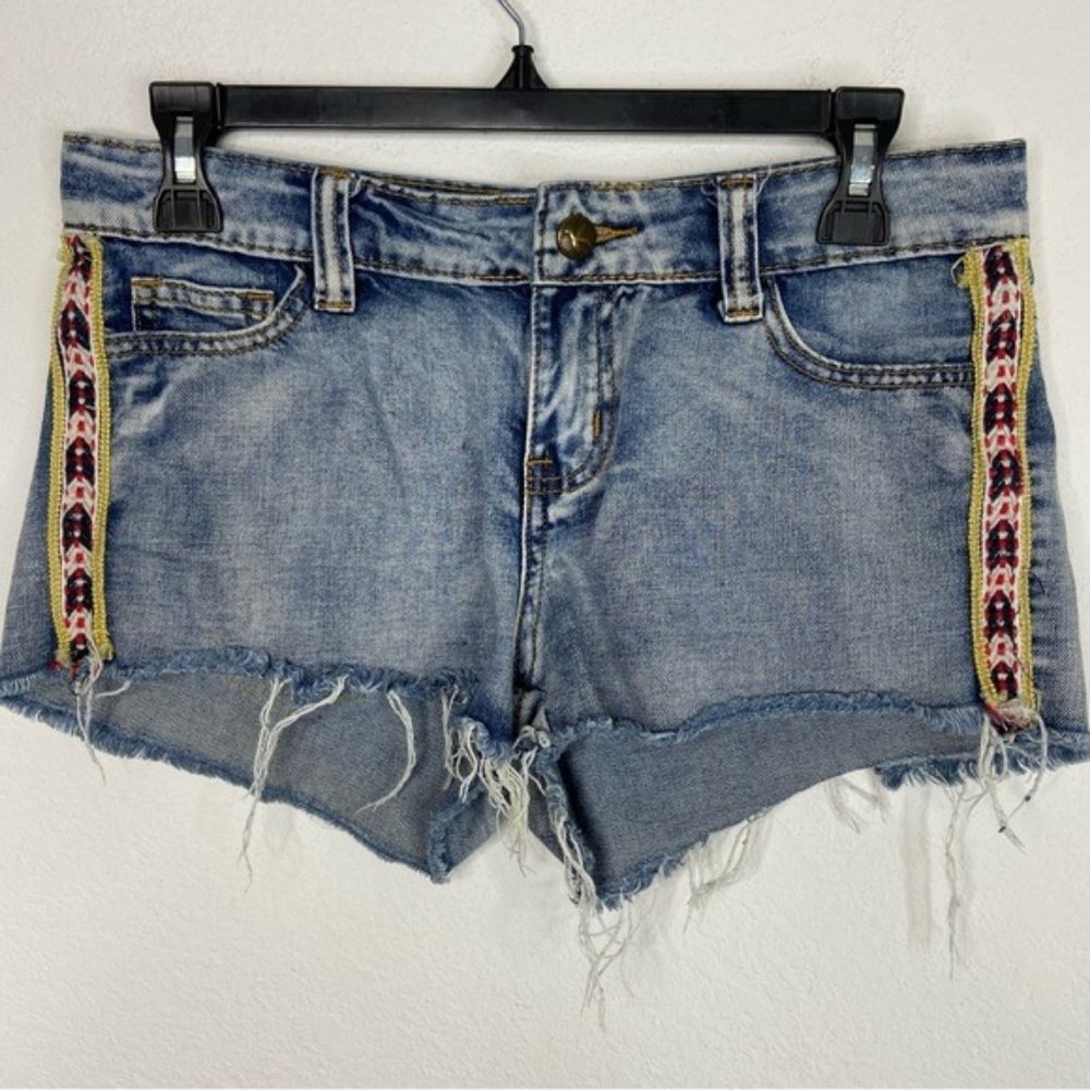 Others Follow Distressed Denim Shorts Size 27